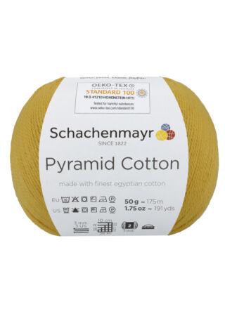 Pyramid Cotton extrafinom pamutfonal kukorica sárga színben