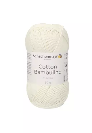 Cotton Bambulino nyári természetes kötöfonal natur