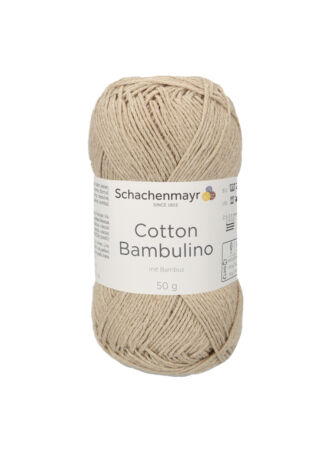 Cotton Bambulino nyári természetes kötöfonal bézs