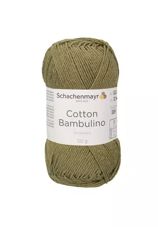 Cotton Bambulino nyári természetes kötöfonal nád zöld
