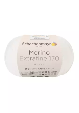 Merino extrafine 170 fehér 00001