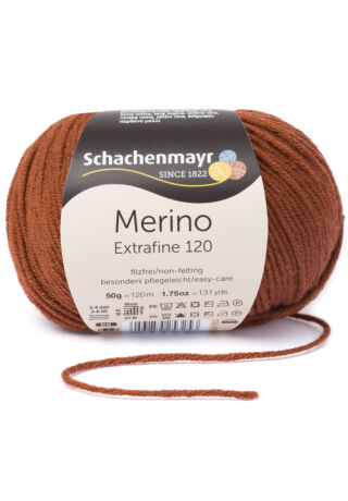 Merino Extrafine 120 rézbarna 00107