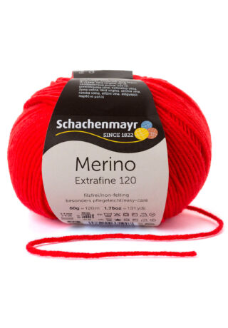 Merino Extrafine 120 paradicsom piros 00130