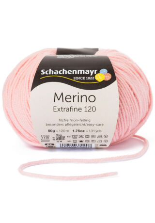 Merino Extrafine 120 púder rózsaszín 00135