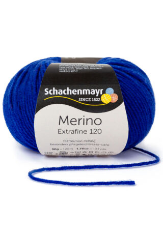 Merino Extrafine 120 encián kék 00153