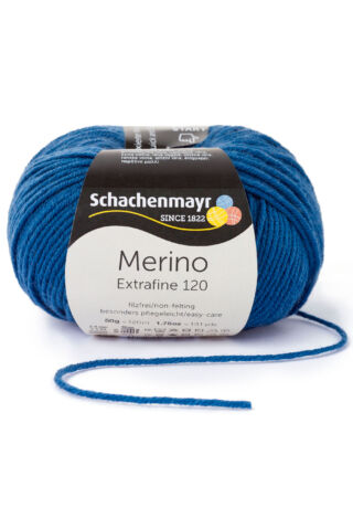 Merino Extrafine 120 farmer kék 00154