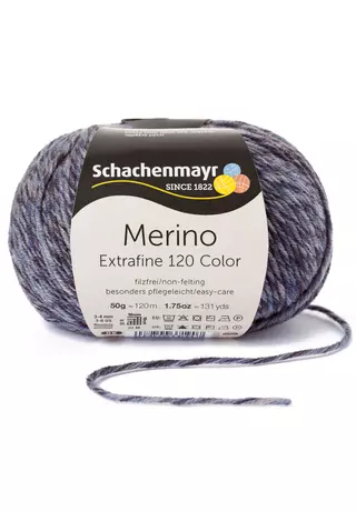 Merino Extrafine 120  Color Denim 00496
