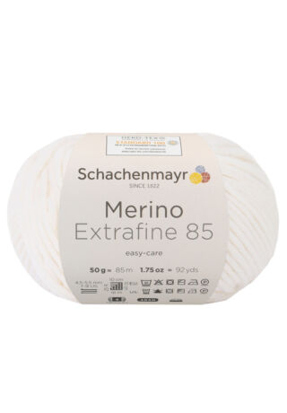 Merino Extrafine 85 fehér 00201
