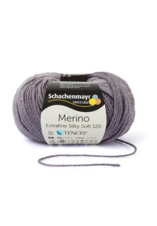 Merino Extrafine Silky Soft 120 orgonalila 00548