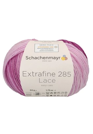 Merino Extrafine 285 orchidea színátmenetes csipke fonal 