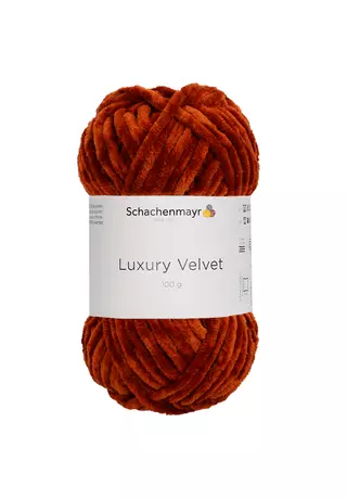 Luxury Velvet  fox róka vörös zsenilia fonal 00015