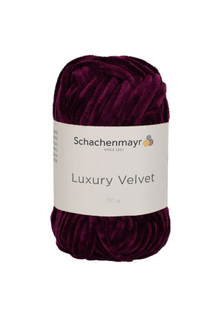 Luxury Velvet  burgundi bordó zsenilia fonal 00032