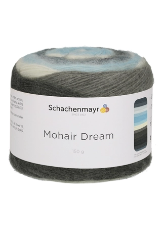 Mohair dream hosszan színátmenetes sütifonal 00088 air color