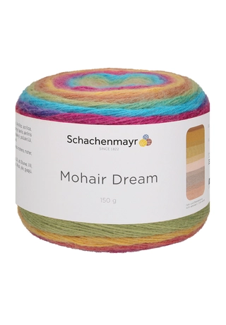 Mohair dream hosszan színátmenetes sütifonal 00090 color