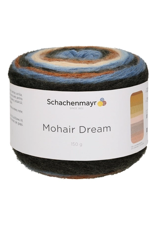 Mohair dream hosszan színátmenetes sütifonal 00092 color