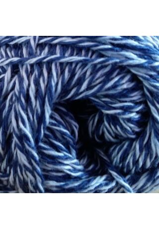 Catania Color Mouliné kék-fehér 0164
