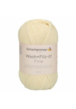 Wash+ Filz-it! Fine fehér 00102