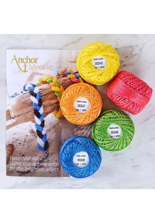 Anchor Metallic Fine 5 Gombolyagos Csomag
