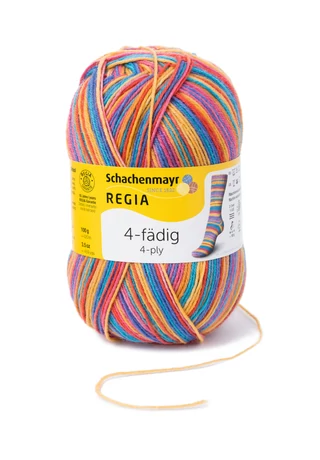 Regia color 100 g 4 szálas zokni fonal