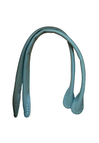 Kézműves bőr felvarrható táskafül 60 cm