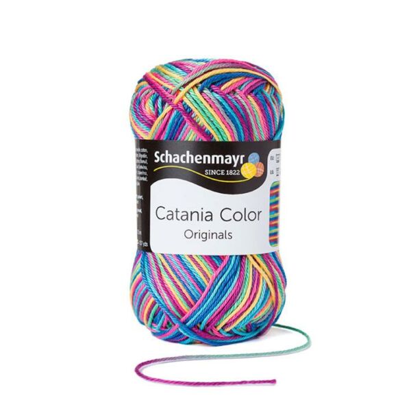 Catania Color fonalcsalád rövid színátmenetes festéssel