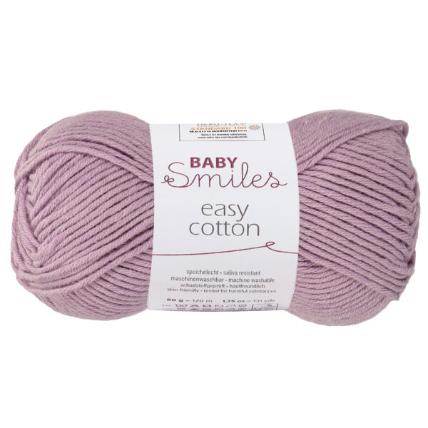 Easy Cotton Baby Smiles magnólia lila 01041