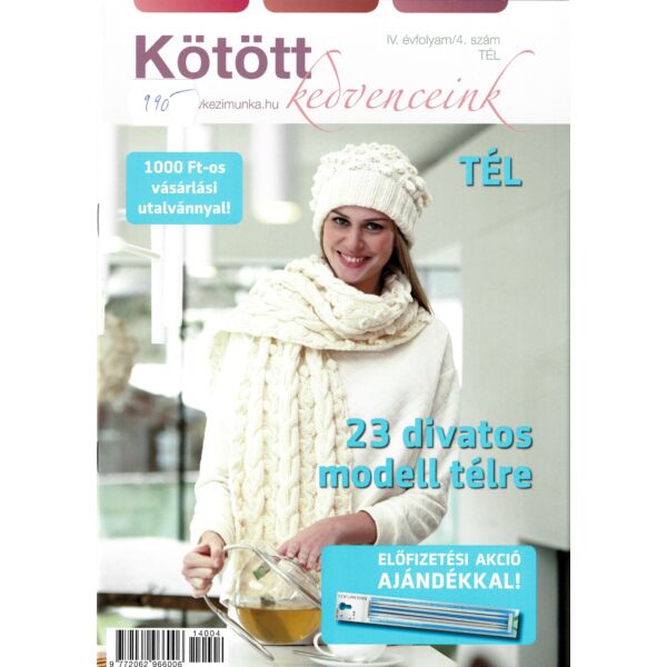 Kötött kedvenceink magazin 2014/4 Tél