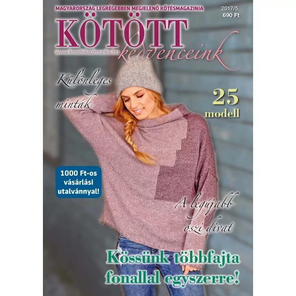 Kötött kedvenceink magazin 2017/5 Ősz