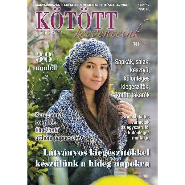 Kötött kedvenceink kézimunka magazin 2021 téli szám 