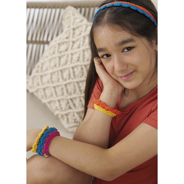 Karkötő kislányoknak, Catania horgolásminta