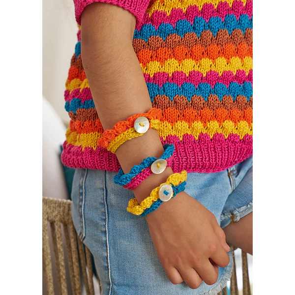 Karkötő kislányoknak, Catania horgolásminta