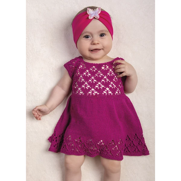 Rombuszmintás babaruha