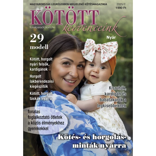 Kötött kedvenceink magazin lapcsomag 2025 nyár