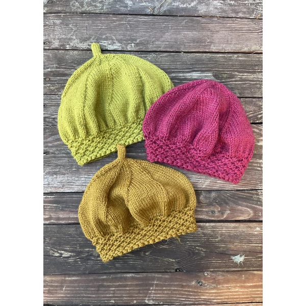 Lótuszvirág mintás sapka kötésminta, Alpaca Classico