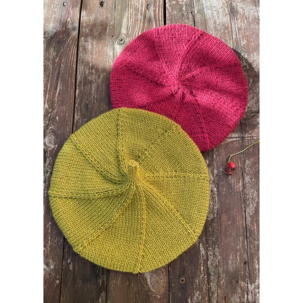 Lótuszvirág mintás sapka kötésminta, Alpaca Classico