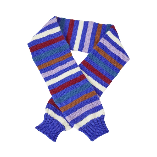  Csíkos sapka és sál gyerekeknek kötésminta