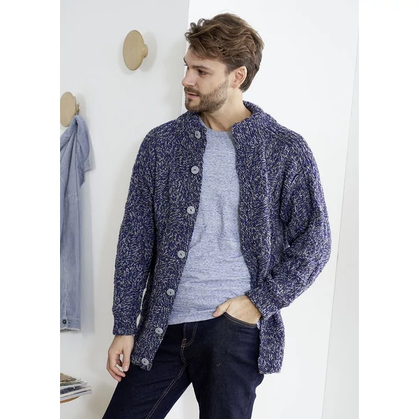 Color Drift fonalcsalád kardigán kötésminta 