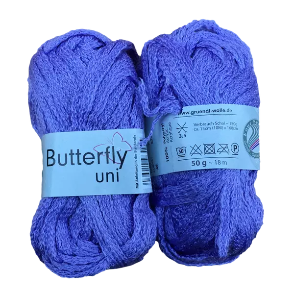 Butterfly Uni sálfonal lila