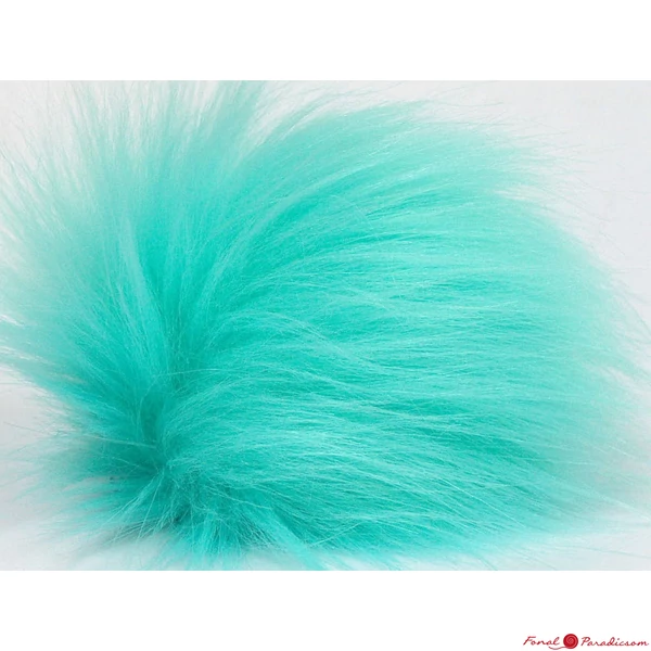 Pompom Faux Fur mentazöld 1187