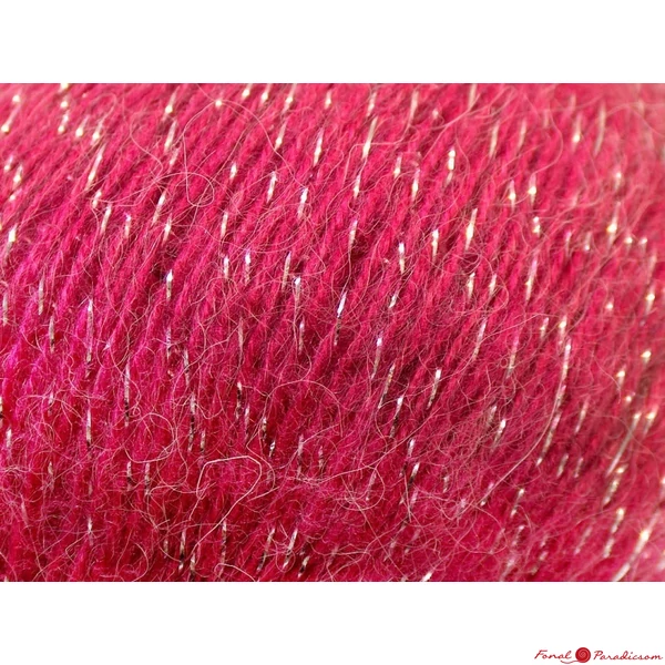 Loren Wool ezüst, burgundi