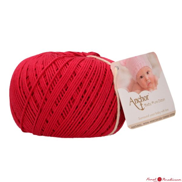 Anchor Baby Pure Cotton gránátalma piros 00429