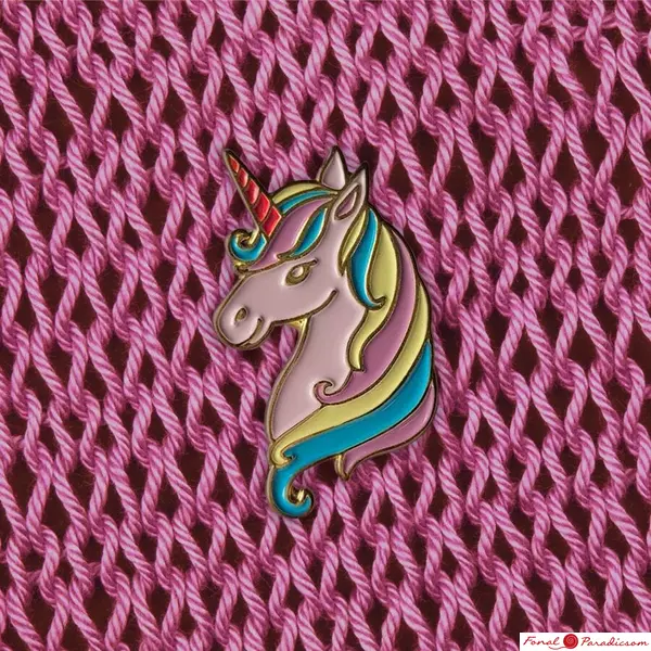Addi Click Unicorn Lace Long Tips variálható kötőtű szetthez unikornis kitűző