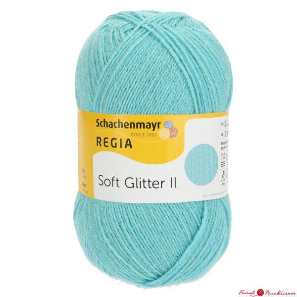 Regia Soft Glitter türkizkék 00060