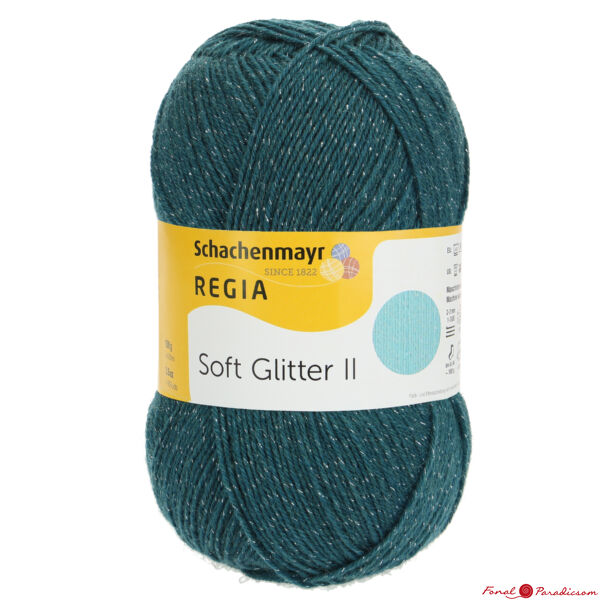 Regia Soft Glitter vadréce zöld 00065