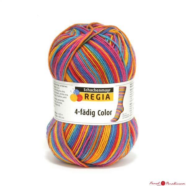 Regia color zoknifonal 100 g egzotik színösszeállításban 03726