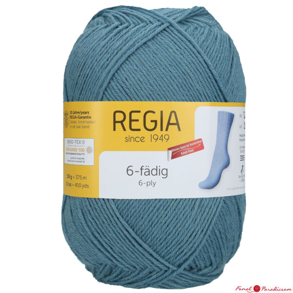 Regia zoknifonal 6 szálas 150 g kék 01062