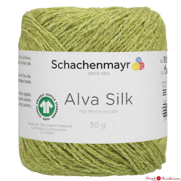 Alva Silk alma zöld 00070