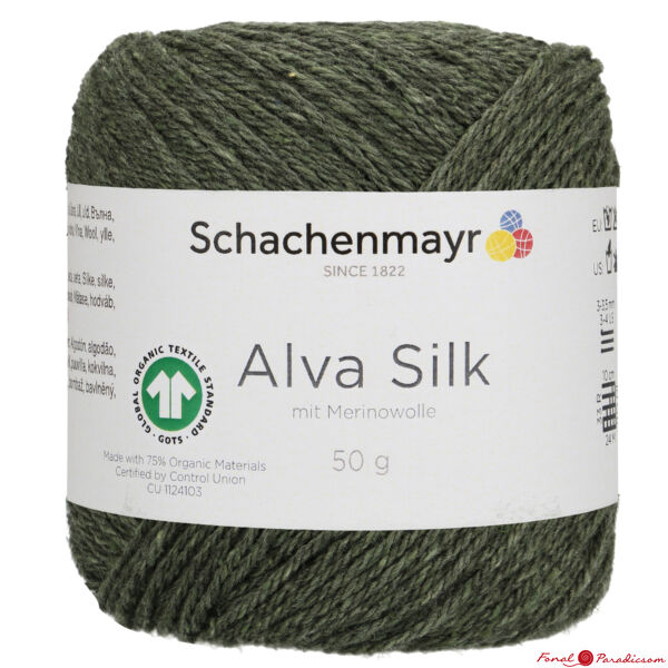 Alva Silk lomb zöld 00072