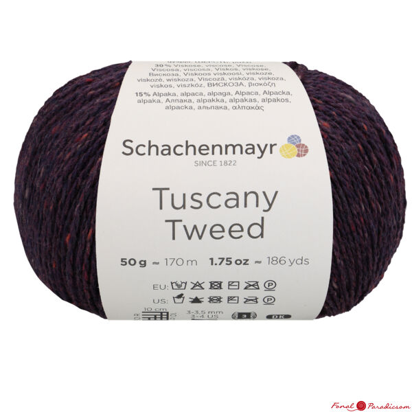 Tuscany Tweed szeder bordó 00049