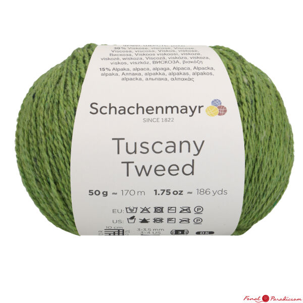 Tuscany Tweed alma zöld 00070